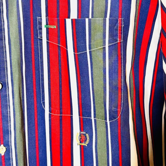 Vintage Tommy HIlfiger Classic Button Front Shirt - XL - Picture 4 of 7